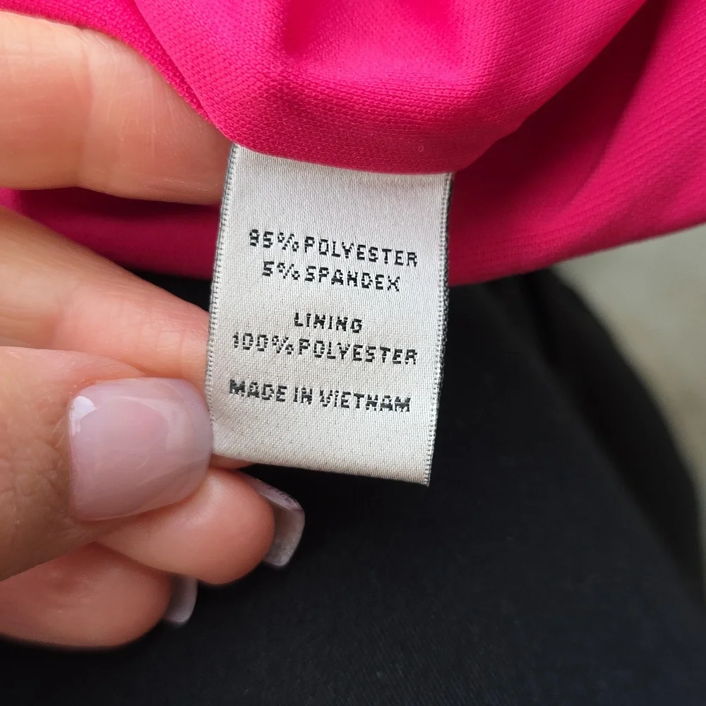 Neiman Marcus Fuchsia Midi Dress - Picture 4 of 4